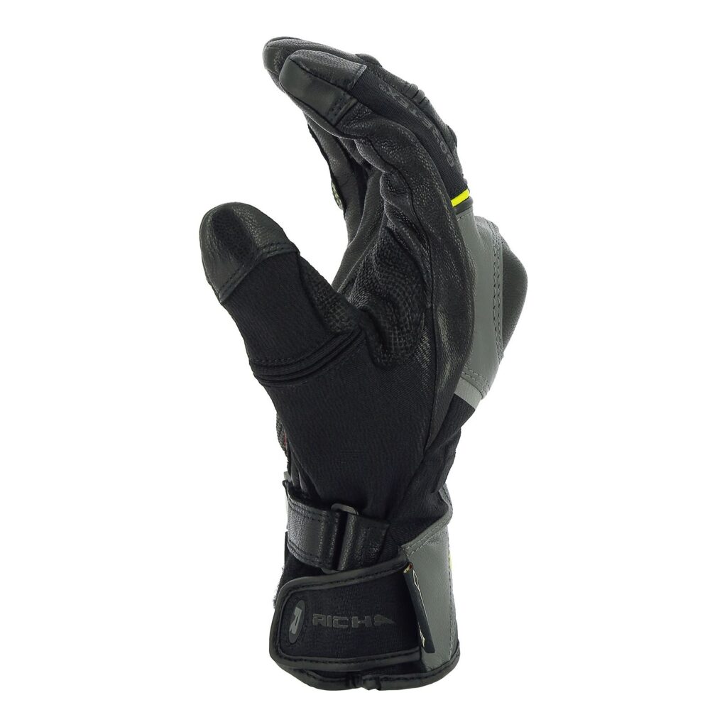 Road Glove Richa Atlantic Gore-Tex Grey/Yellow