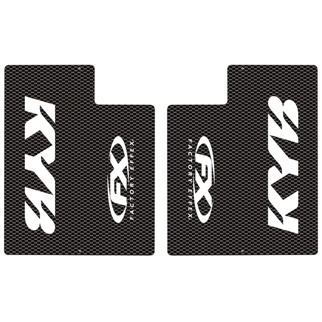 Carbon Upper Fork Kayaba shileds KYB/white [A]