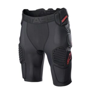 Alpinestars Bionic Pro Protection Short Black Red - Image 1