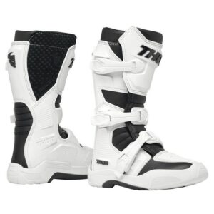 Thor Blitz XR Motocross Boots Youth Black/White - Image 1