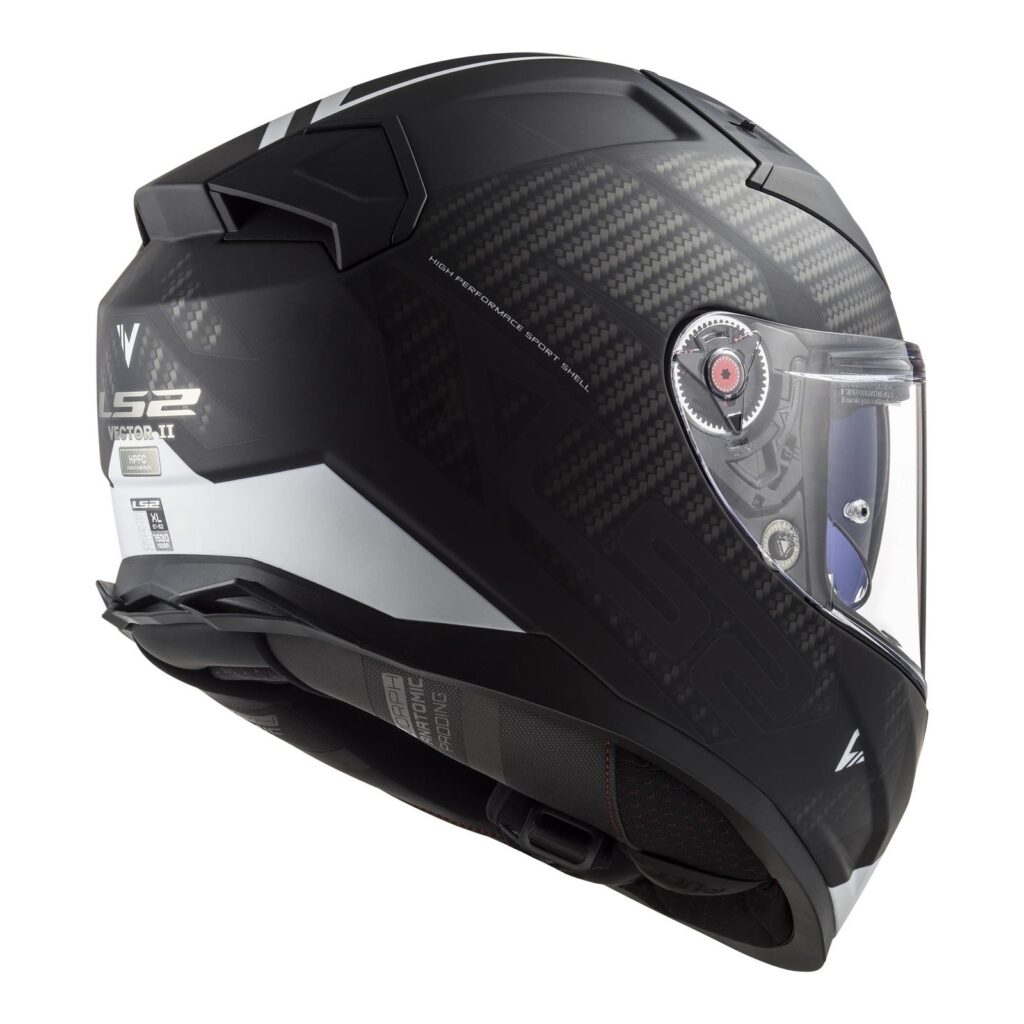 LS2 FF811 Vector II Splitter Road Helmet Matte Black / White