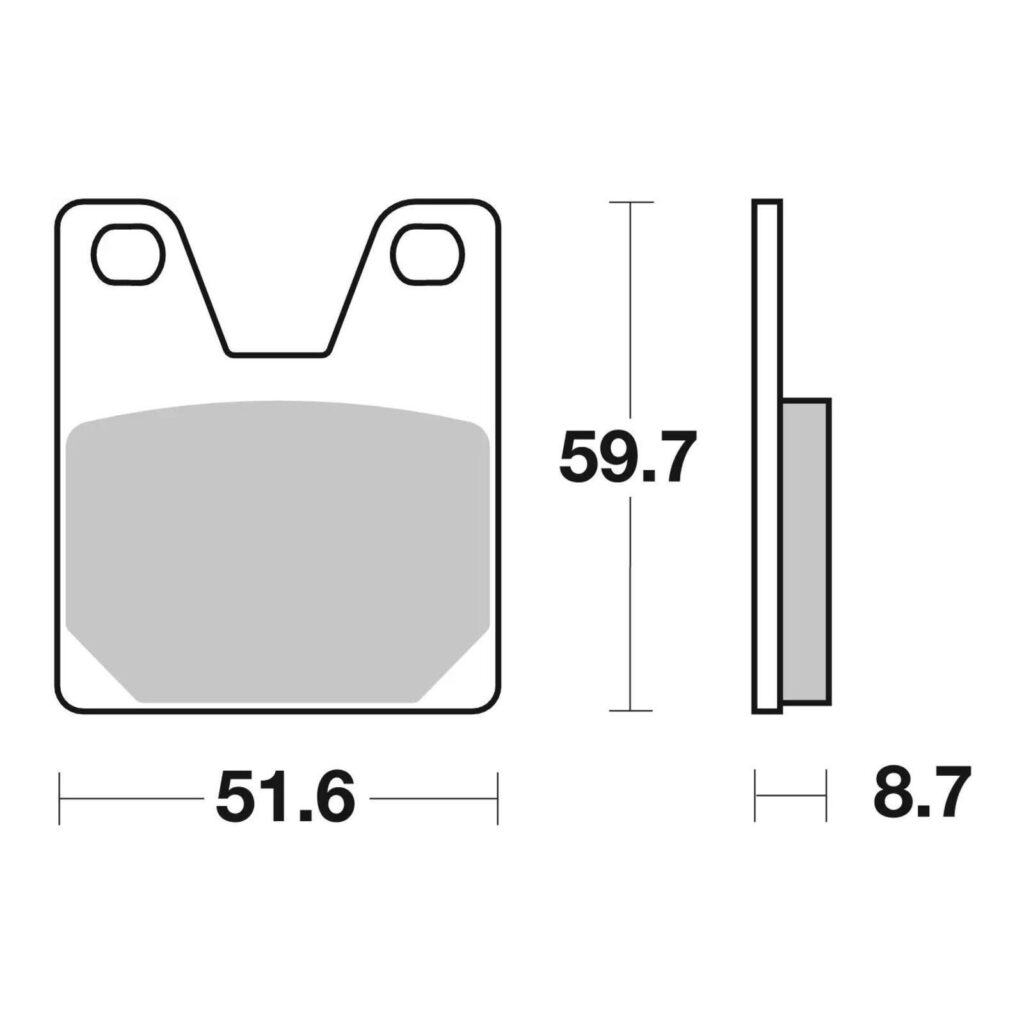 Brembo Brake Pad - Sintered Rear