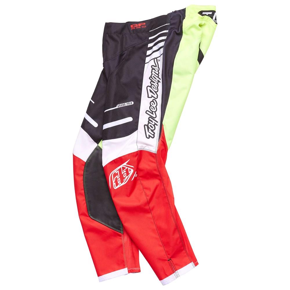 Troy Lee Designs GP Pro Blends Motocross Pants White / Glo Red