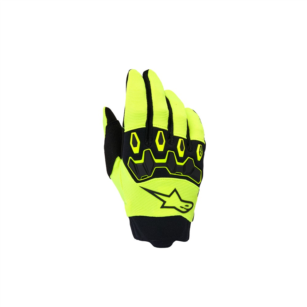 Alpinestars Full Bore Motocross Gloves Youth Yellow Fluoro/Black