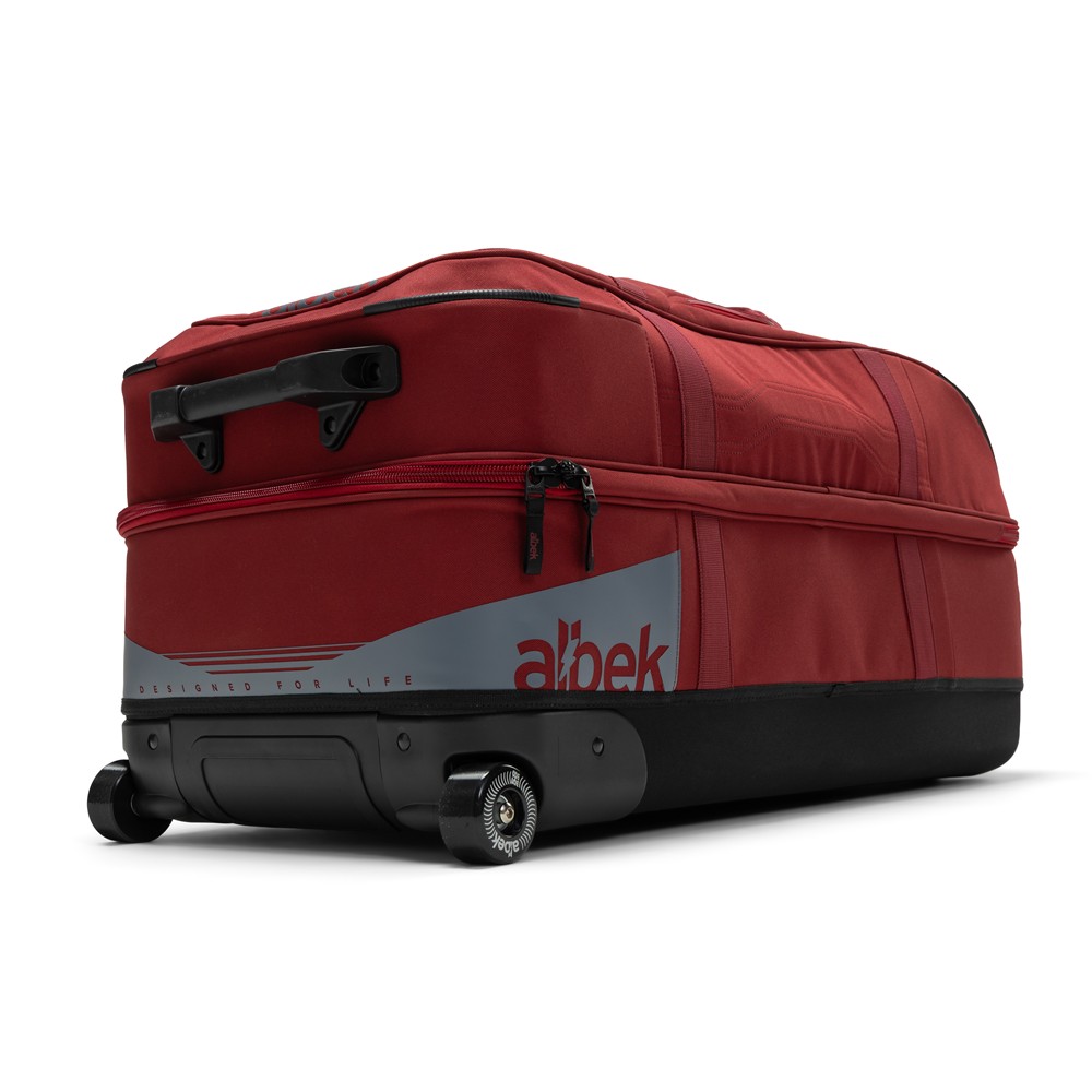 Albek Travel Bag Long Haul Burgundy