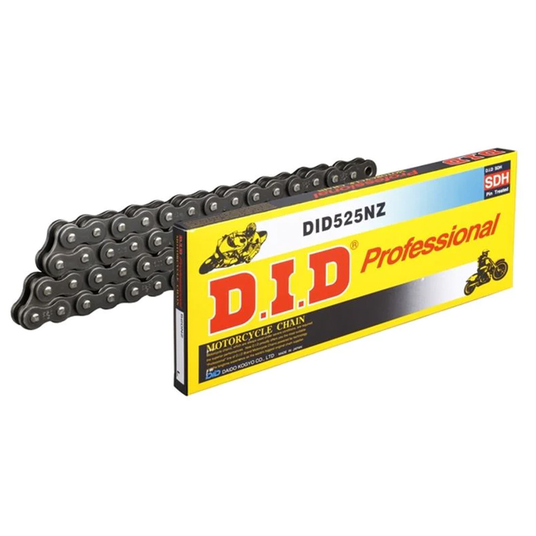 50NZ x 106 FB solid bush DID chain w/clip link - Image 1