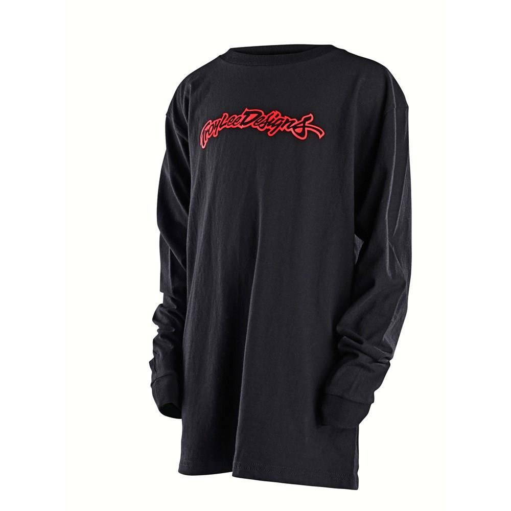 Troy Lee Designs History Long Sleeve Tee Youth Black