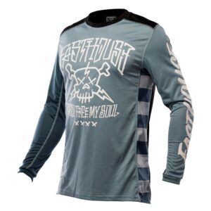 Fasthouse Grindhouse Akuma Motocross Jersey Indigo - Image 1