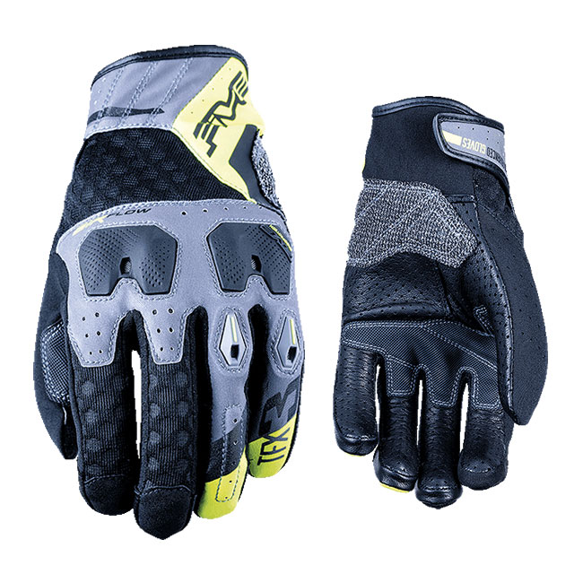 Five TFX3 Air Grey/Yellow Gloves