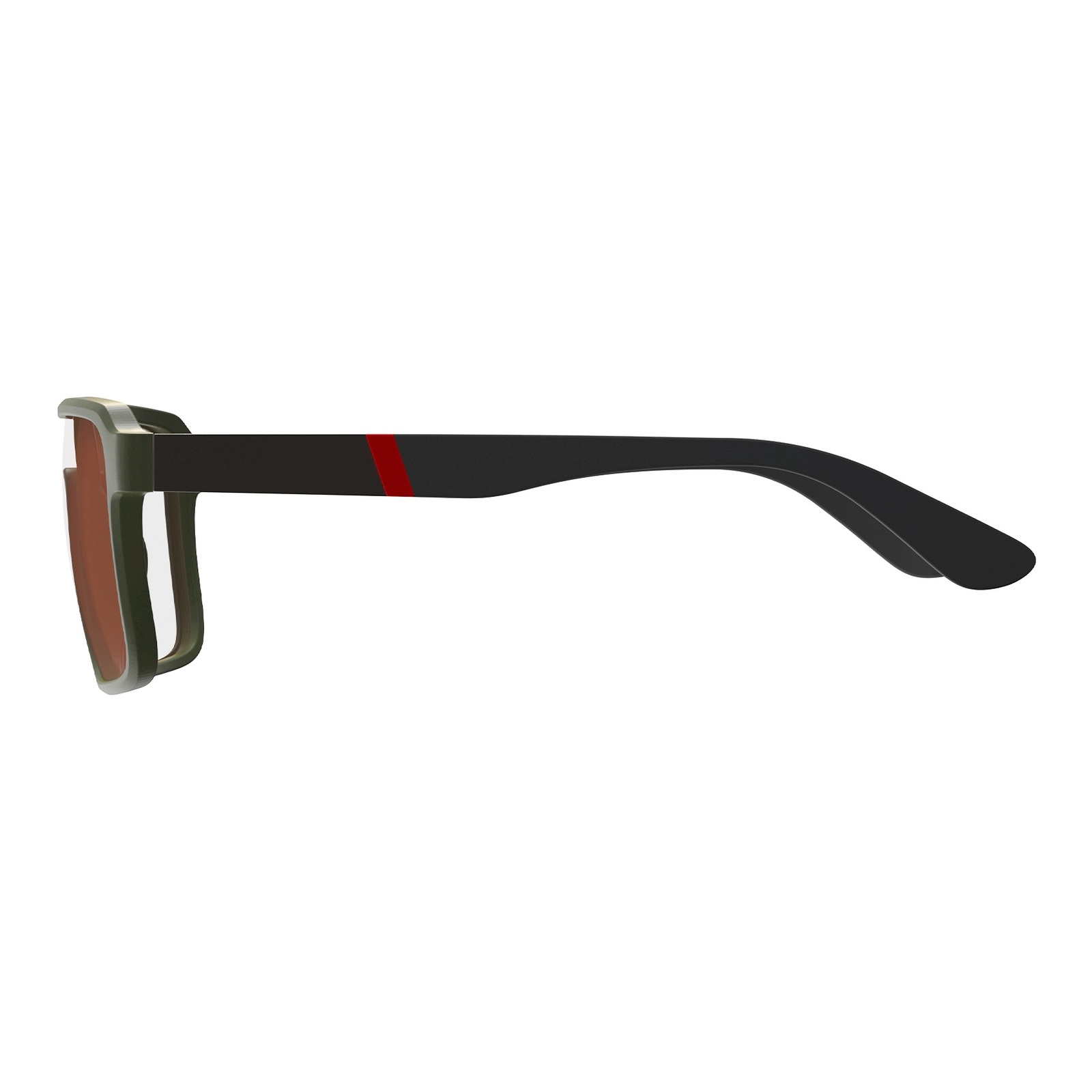 Leatt TheViz Pyrenees Sunglasses - Satin Green Polarized Brown - Image 3