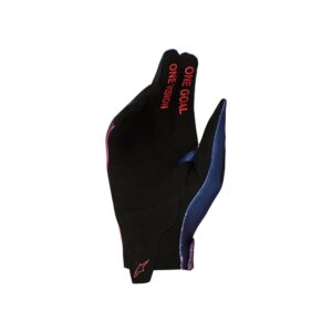 Alpinestars Radar Motocross Gloves Fire Red/Deep Blue - Image 2