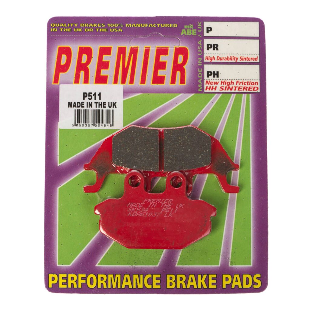 PREMIER BRAKE PADS P511 - KAW