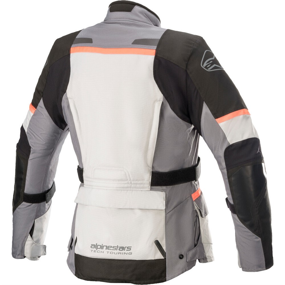 Alpinestars Stella Andes v3 Drystar Ladies Ice Gray/Dark Grey/Coral Adventure Jacket