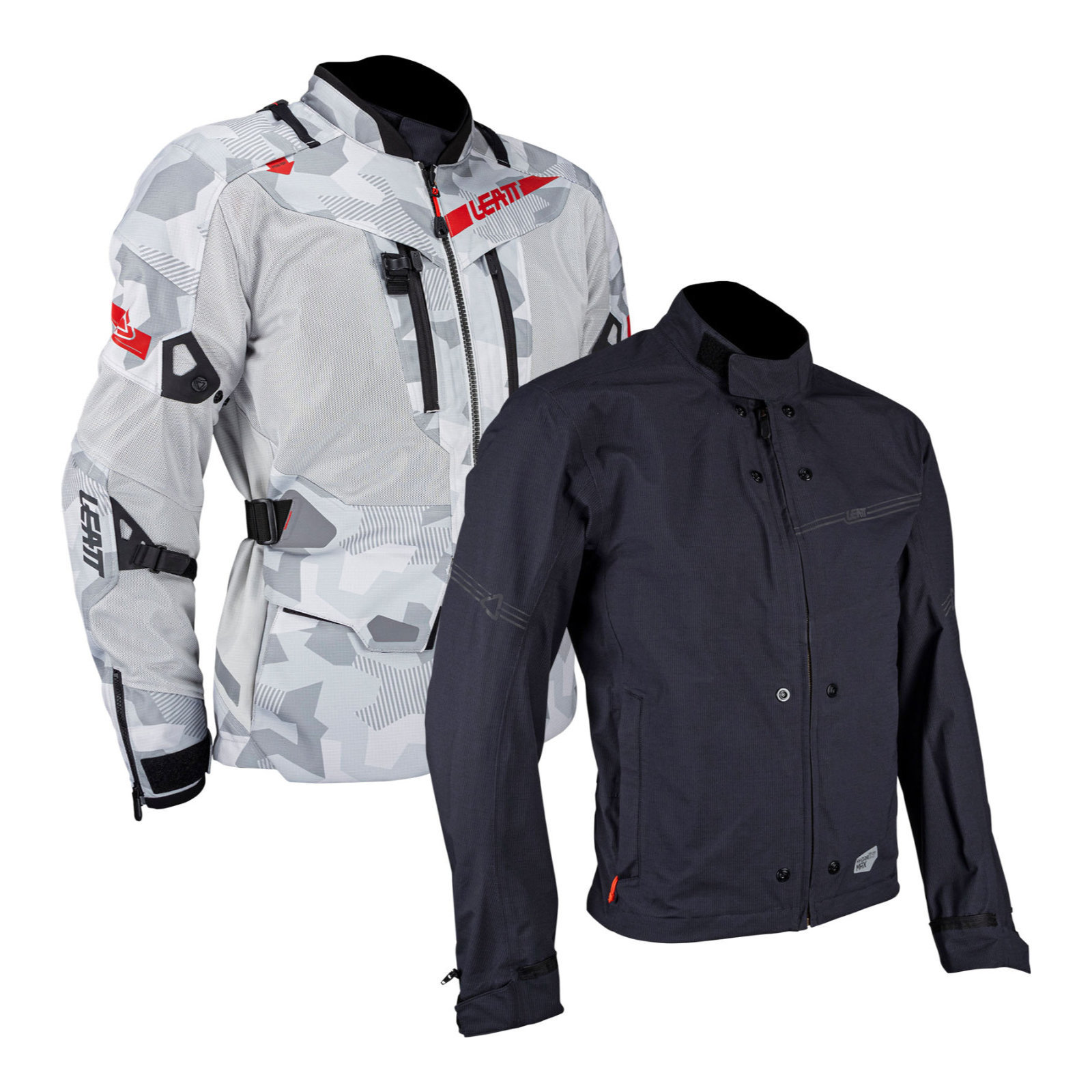 Leatt Flowtour 7.5 Adventure Jacket Steel - Image 2