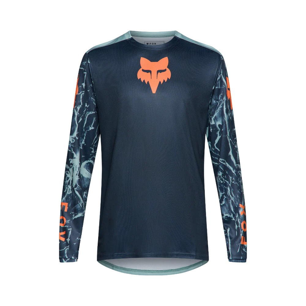 Fox Ranger MTB Jersey Image Print Arctic Blue
