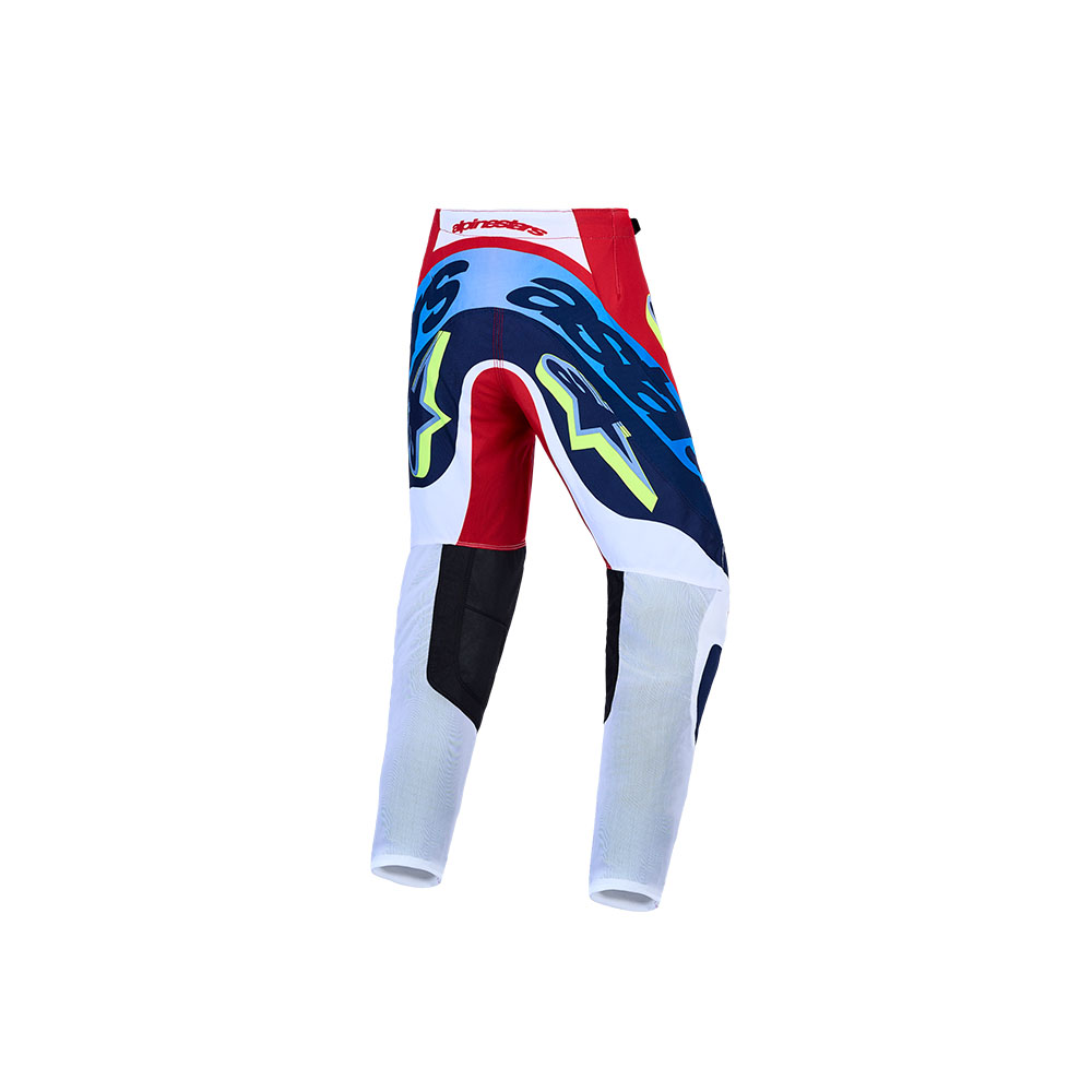 Youth Supertech Dyna Pants Fire Red/White/Navy Blue 26