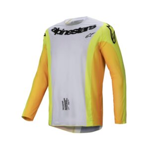 Alpinestars Techstar Melt Motocross Jersey Yellow/Black - Image 1