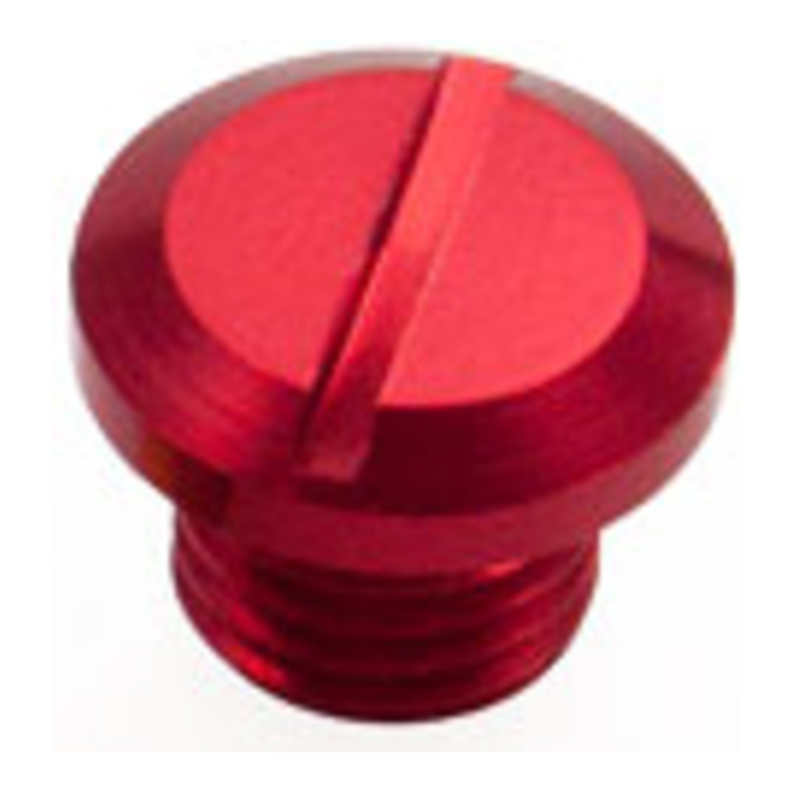 DRC Mirror Hole Plug M10 - Red - Image 1