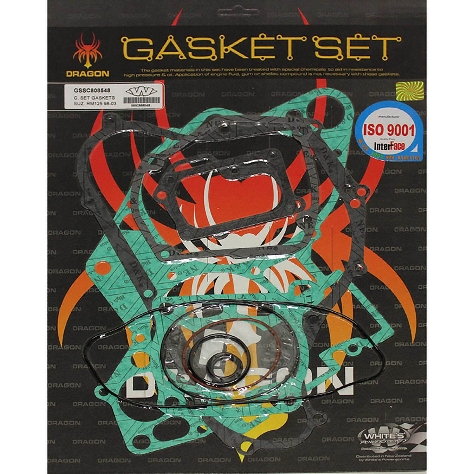 WHITES GASKET SET COMPLETE SUZ RM125 98-00 - Image 1