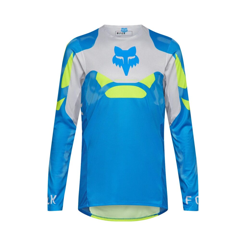 Fox Flexair Tactile Motocross Jersey Blue Jewel