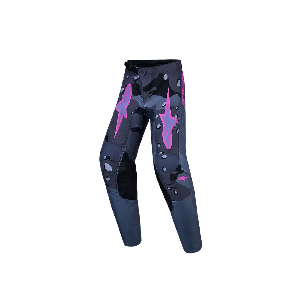 Youth Fluid Lone Pants Gray Camo/Purple 30
