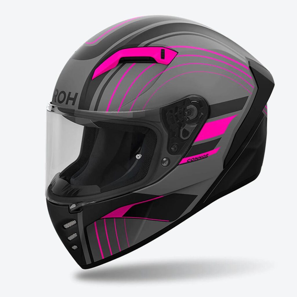Airoh Connor Achieve Road Helmet Pink Matte