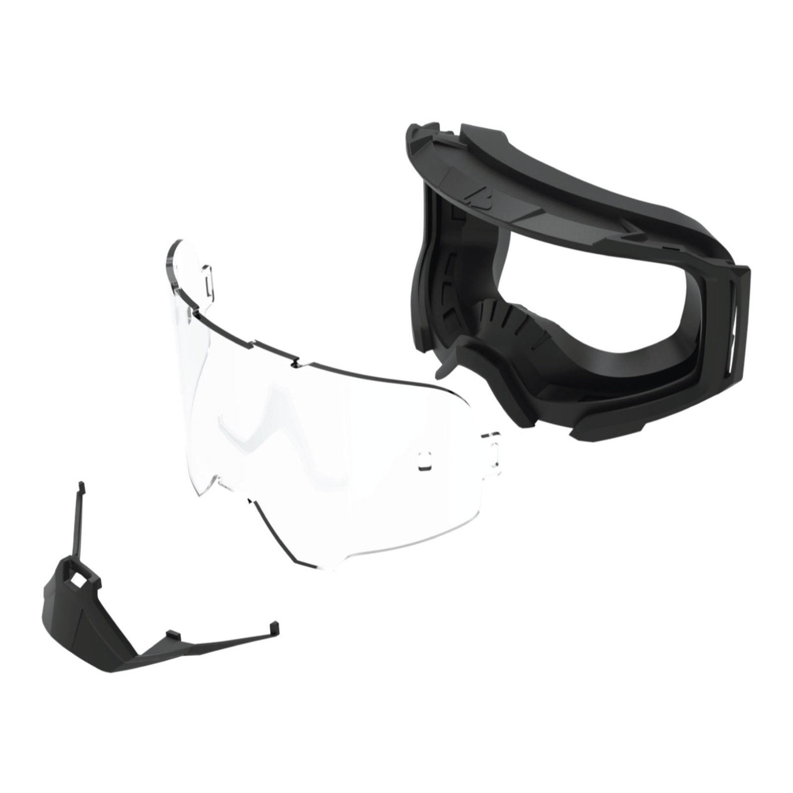 Leatt Velocity 4.5 Motocross Goggles Orange Clear 83% - Image 3