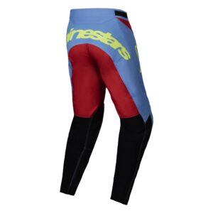 Alpinestars Racer Ocuri Motocross Pants Blue/Red/Yellow Fluoro - Image 2