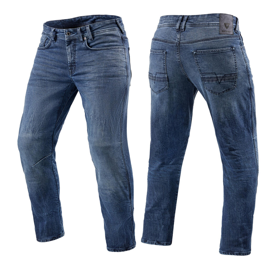 REV'IT! Detroit 2 TF Jeans Std Leg Medium Blue