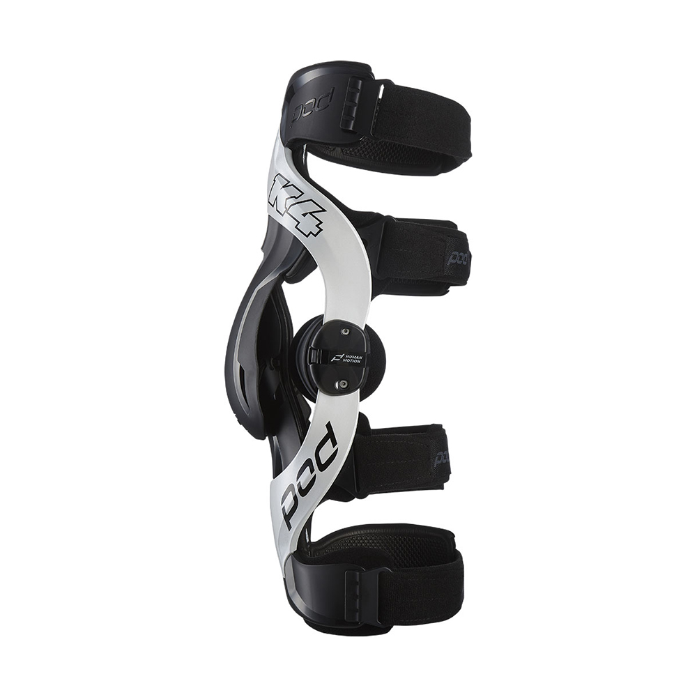 Pod K4 2.0 Knee Brace Right White/Black