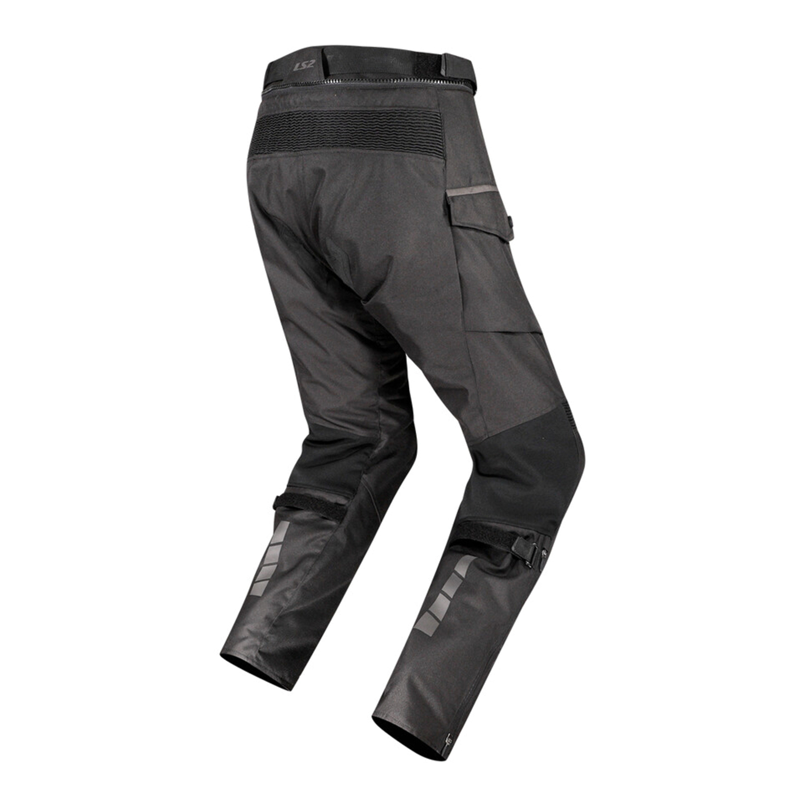LS2 Travel Road Pants Black/Dark Grey - Image 2
