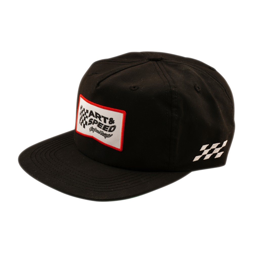 Troy Lee Designs Winners Circle Unstructured Snapback Black