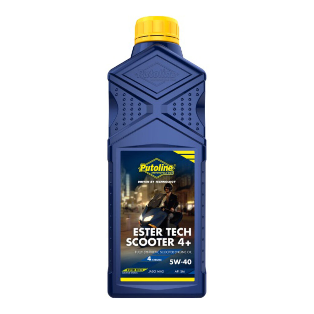 PUTOLINE ESTER TECH SCOOTER 4T+ 5W-40 1LT (70645) *12