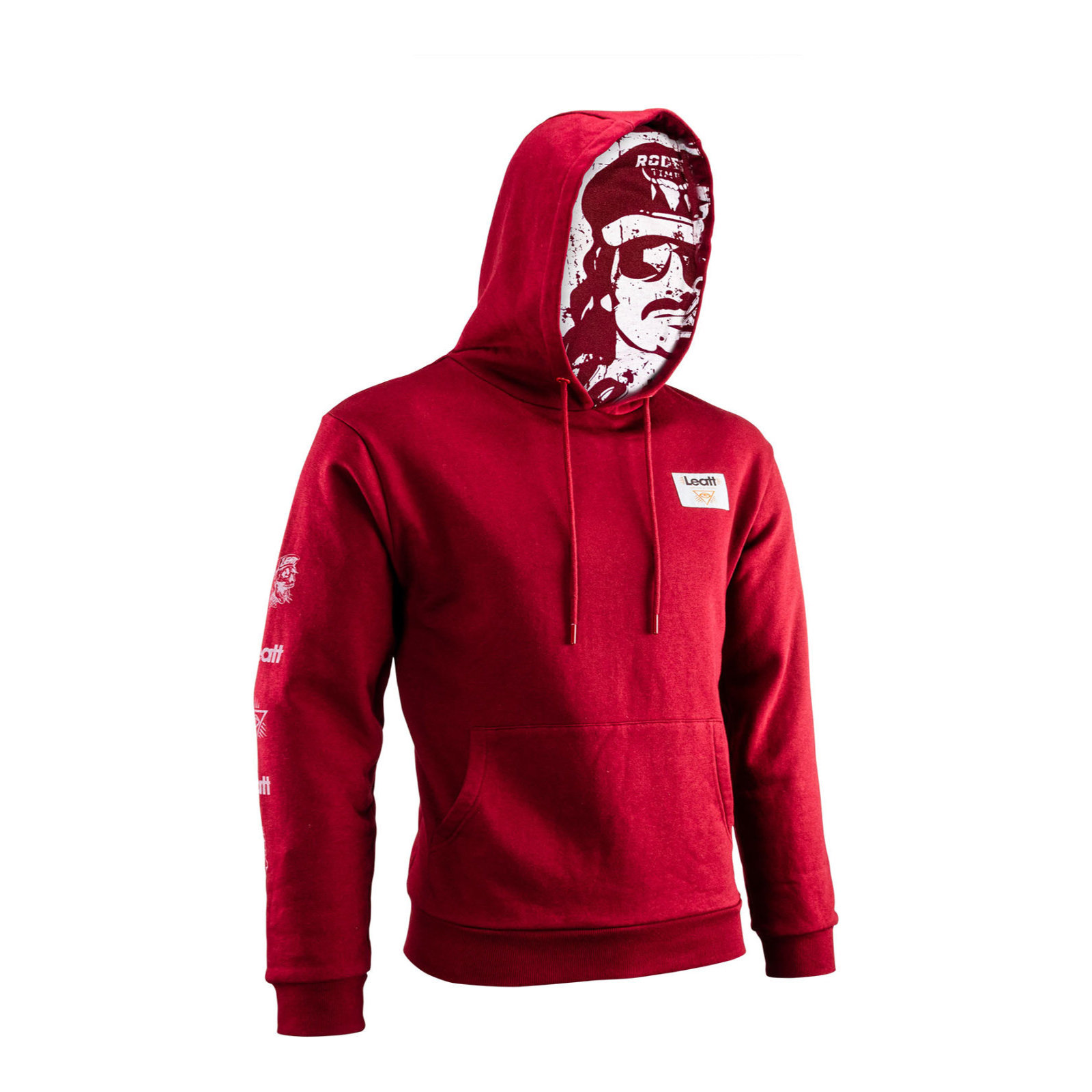 Leatt Core Hoodie - Ruby - Image 1