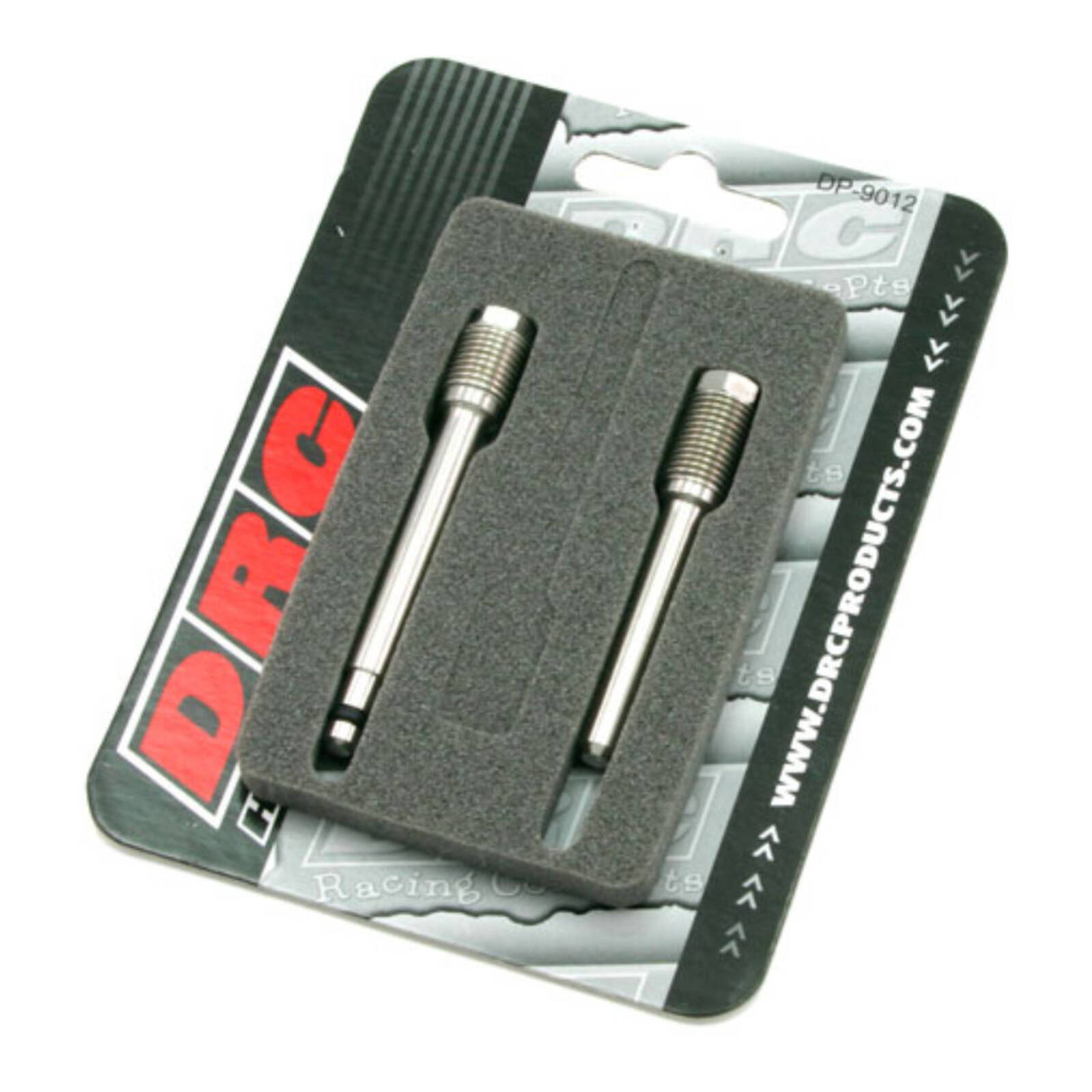DRC STAINLESS BRAKE PIN SET 2PCS HON SUZ - Image 1