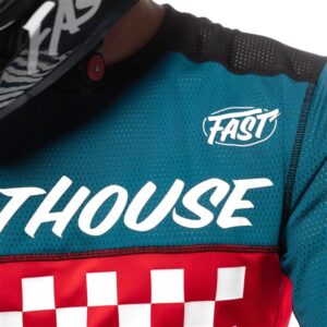 Fasthouse Grindhouse Waypoint Motocross Jersey Marine/White - Image 3