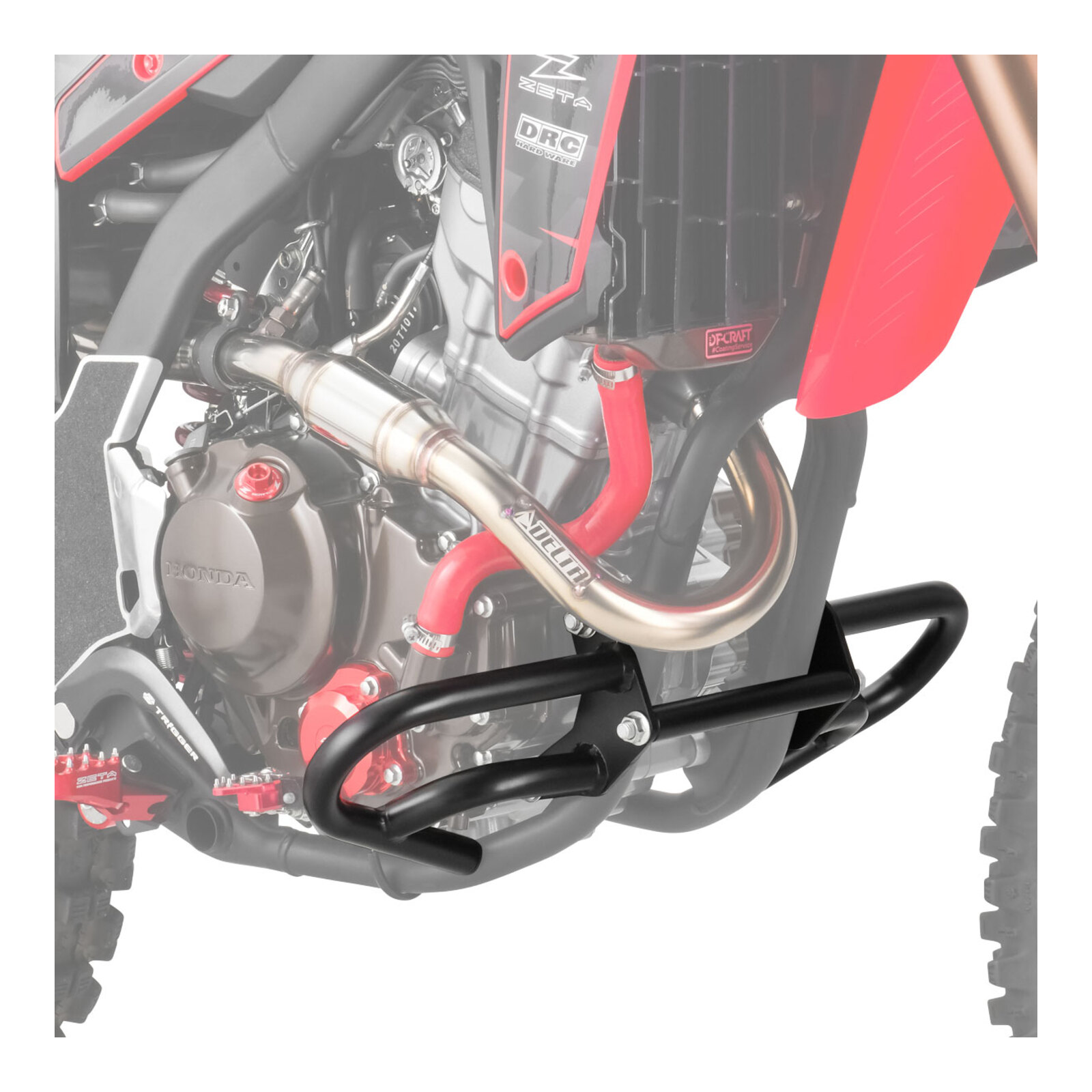 Zeta Pipe Engine Guard - Honda CRF250L ('21-) - Image 3