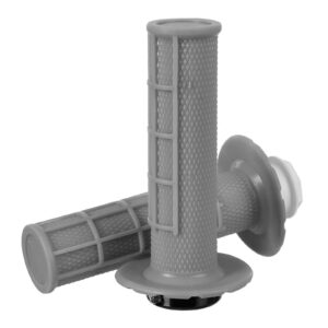 Whites Lock On Grips - Half Waffle - Grey (with 6 Cams) - Image 1