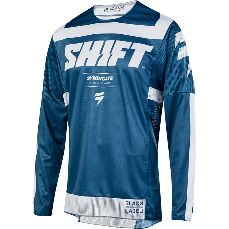 Motocross Jersey Shift 3LACK Strike Blue