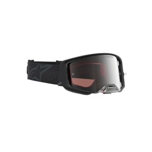 Alpinestars Supertech Cloak Motocross Goggles Black Mirror Silver Lens - Image 2