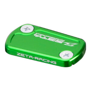 Zeta Clutch Reservoir Cover Honda CRF450R '21-, Kawasaki KX250 '21- Green - Image 2