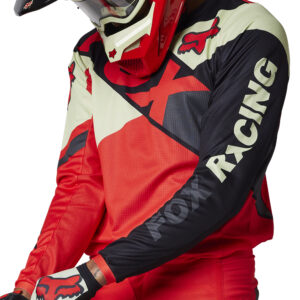 Fox 180 Xpozr Motocross Jeresy Flo Red - Image 2