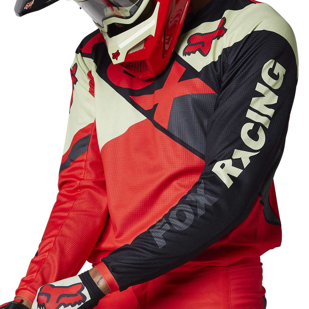 Fox 180 Xpozr Motocross Jeresy Flo Red