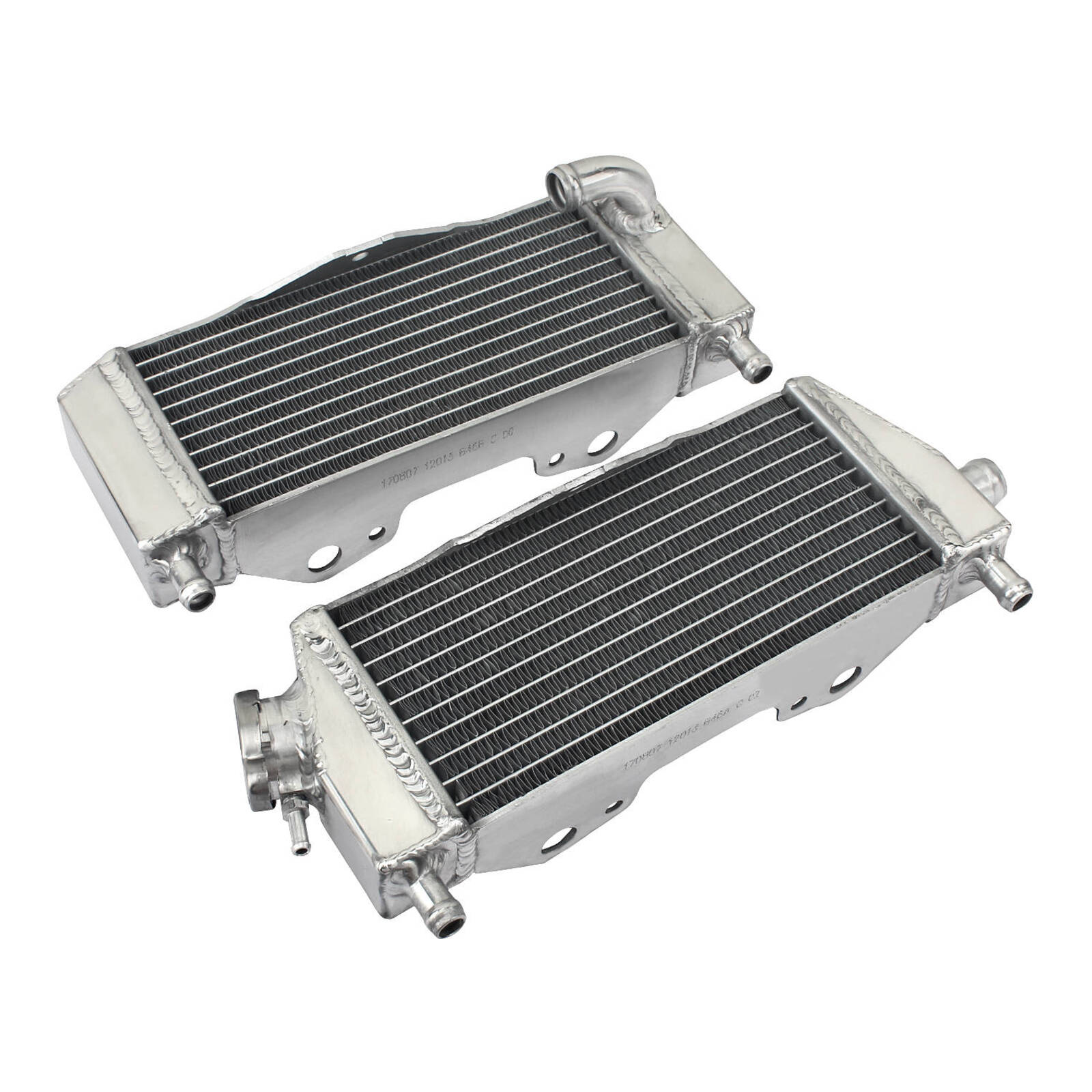 Whites Radiator Pair Kawasaki KX125 03-08 / KX250 03-04 - Image 2