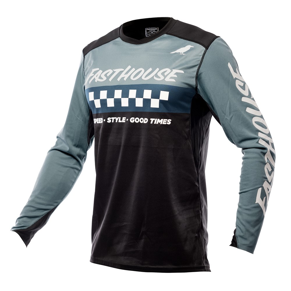 Fasthouse Elrod Motocross Jersey Indigo/Black
