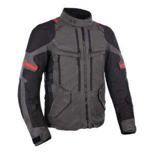 Oxford Rockland MS Road Jacket Charcoal Black / Red - Image 1