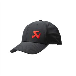 Akrapovic Logo Baseball Cap Black - One Size - Image 1