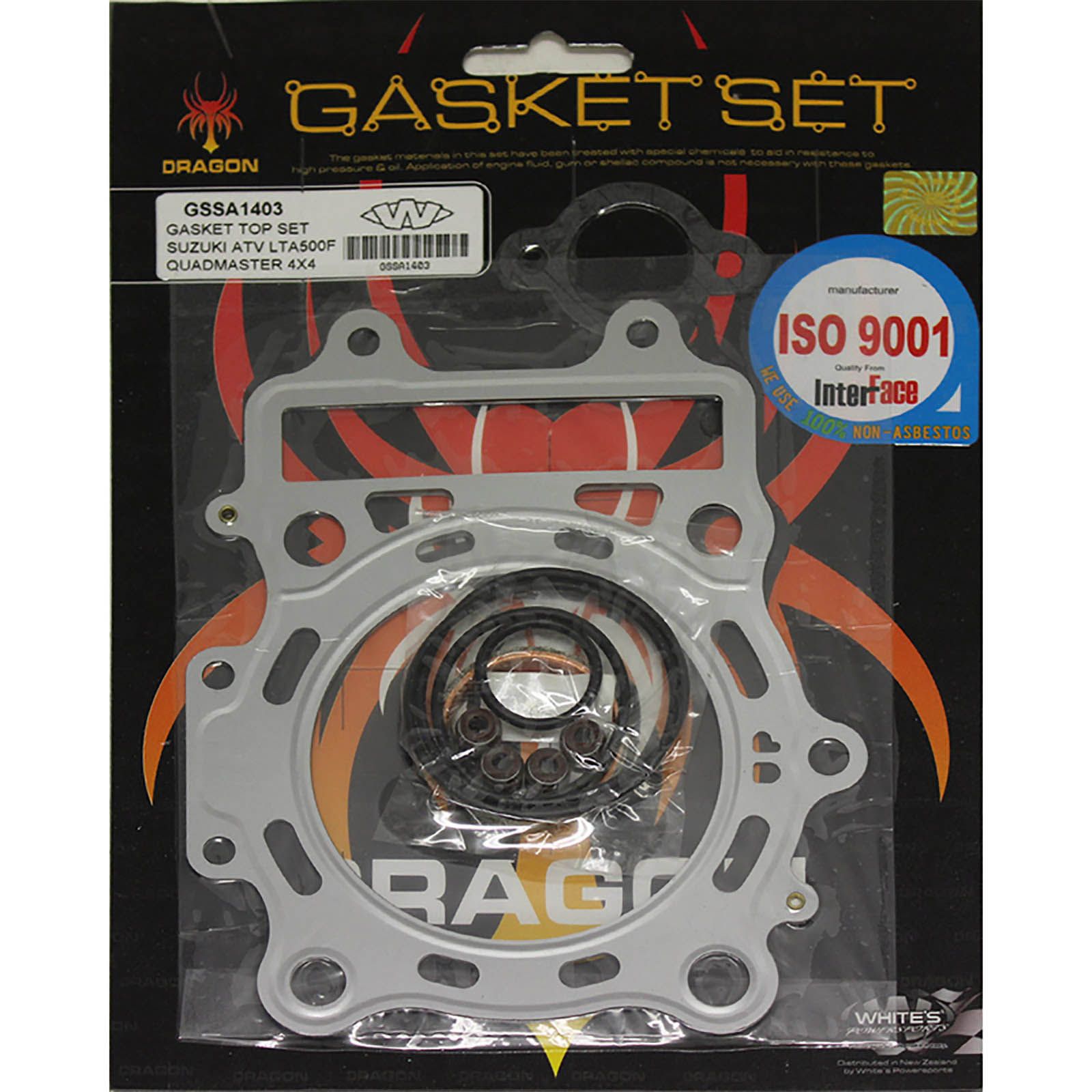 WHITES GASKET SET TOP SUZ LT-A500F Vinson 4WD 02-07 - Image 1