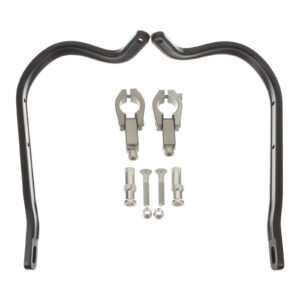 Zeta Armor Bended Hand Guard for 28.6mm Bar - Black - Image 2