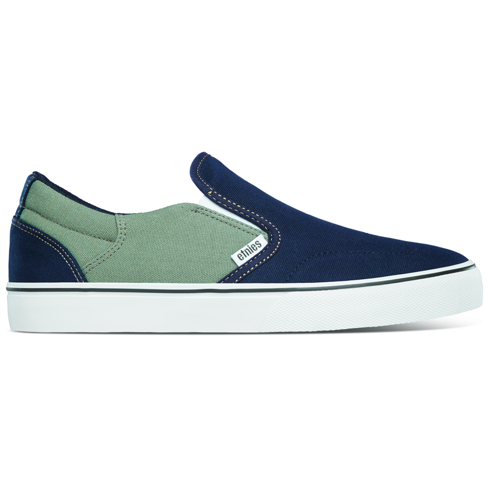 Etnies Marana Slip Shoes Blue/Green